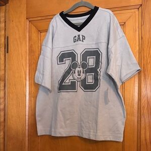 GAP Kids Gray Jersey with Mickey Mouse